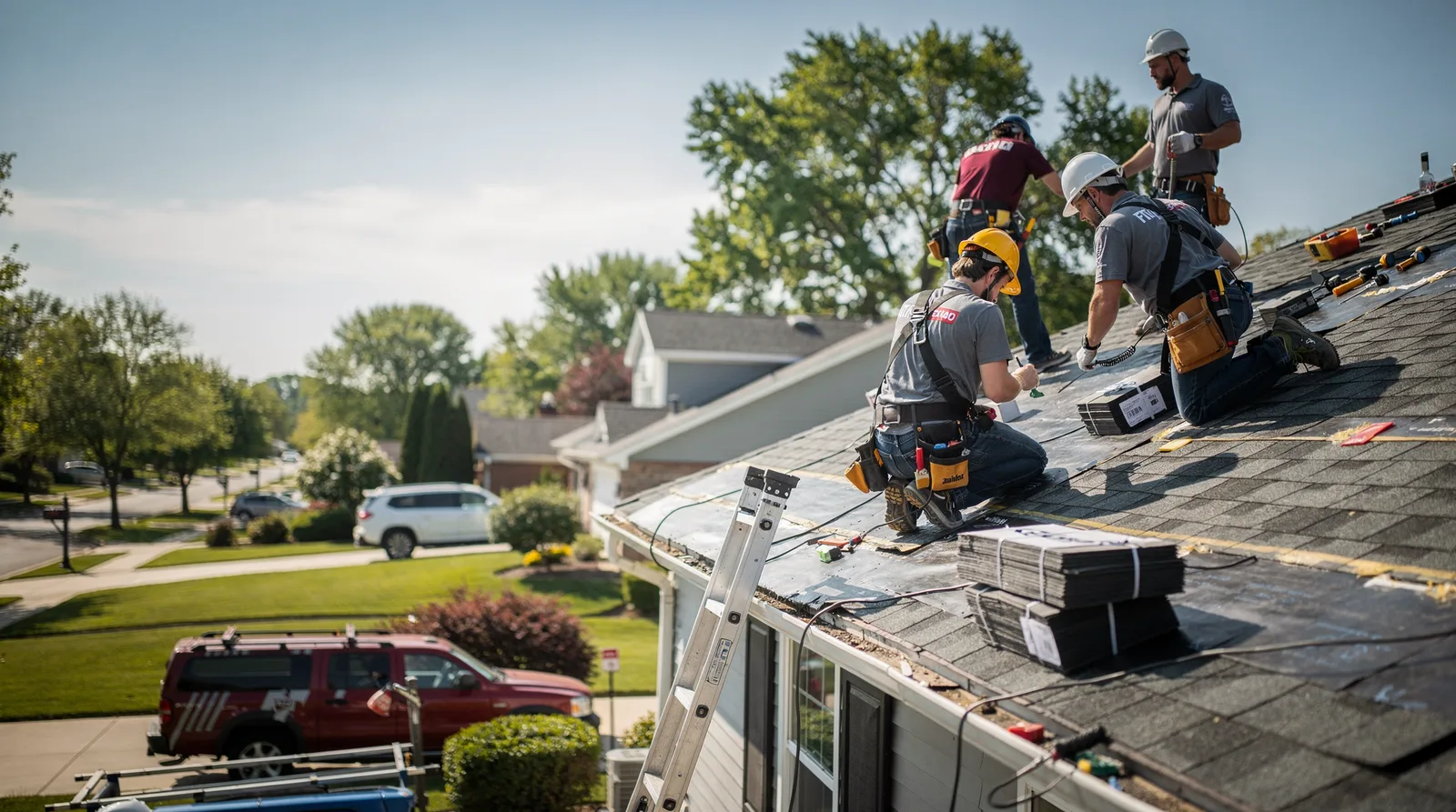 Roof Repair in Knoxville, IL around you